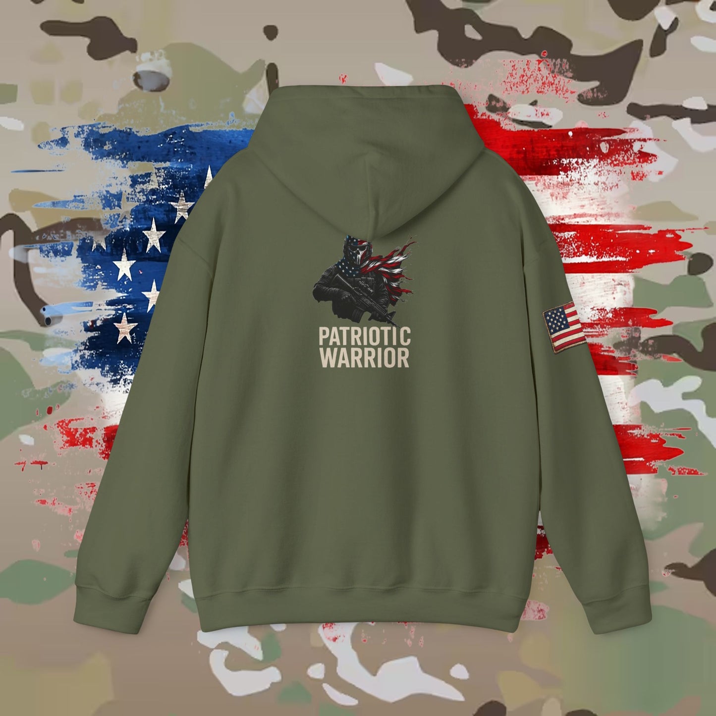 Reaper Tactical Patriotic Hoodie USA - for the loyal warfighter