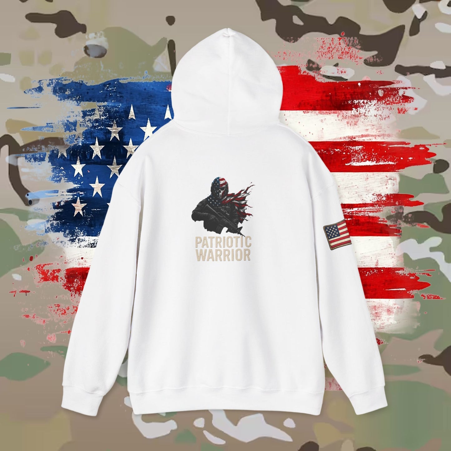 Reaper Tactical Patriotic Hoodie USA - for the loyal warfighter
