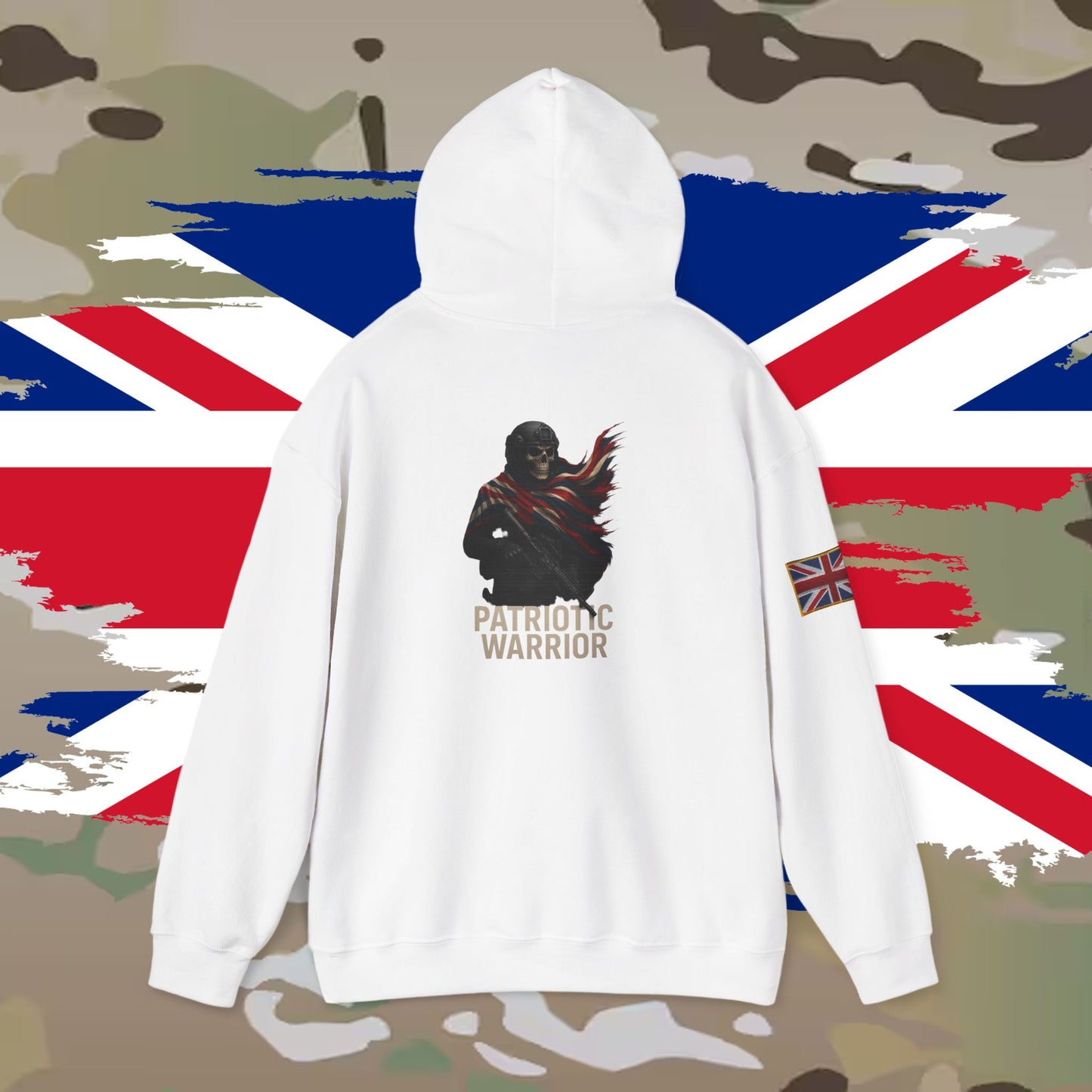 Reaper Tactical patriot Hoodie - UK - For the loyal war fighter or freedom fighter
