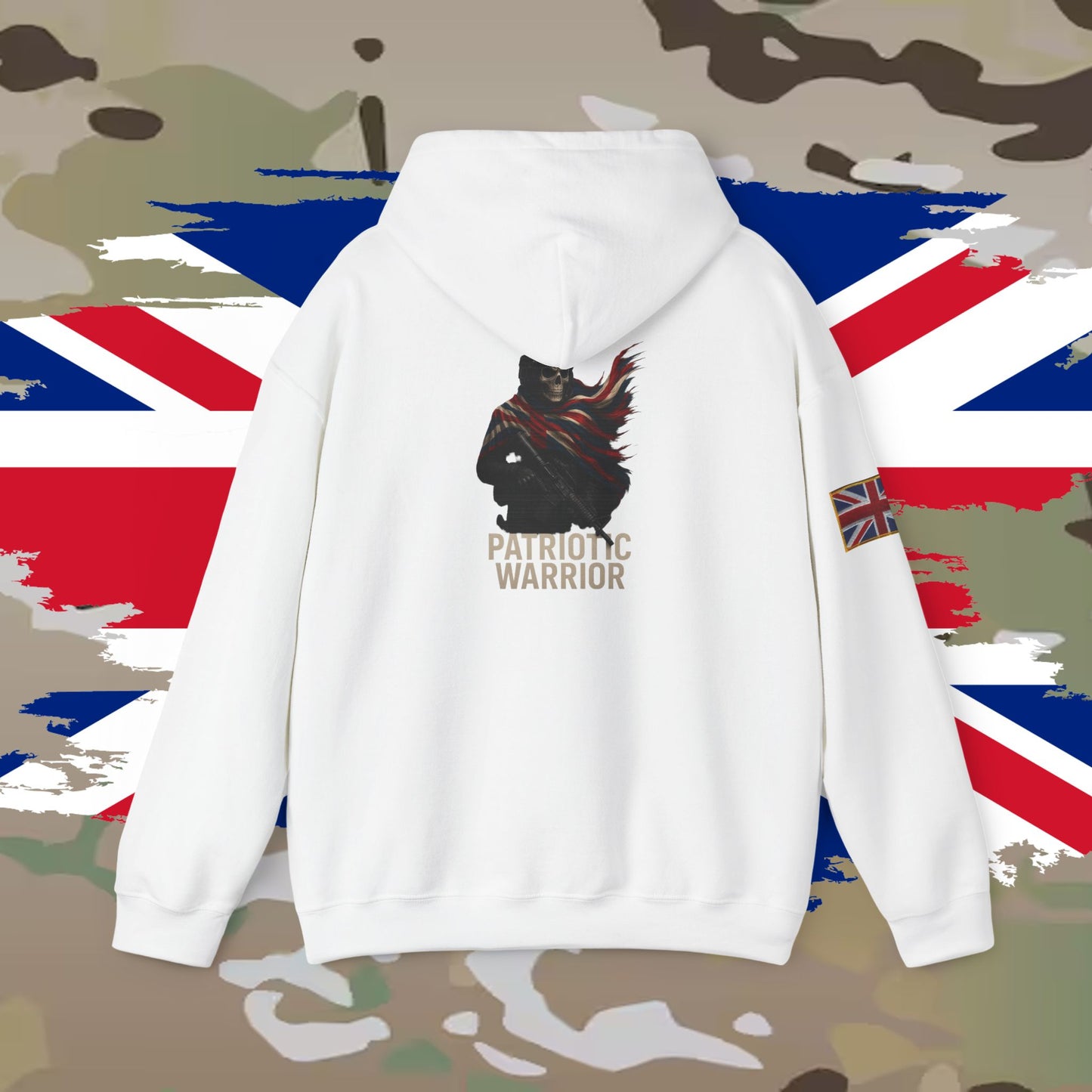 Reaper Tactical patriot Hoodie - UK - For the loyal war fighter or freedom fighter