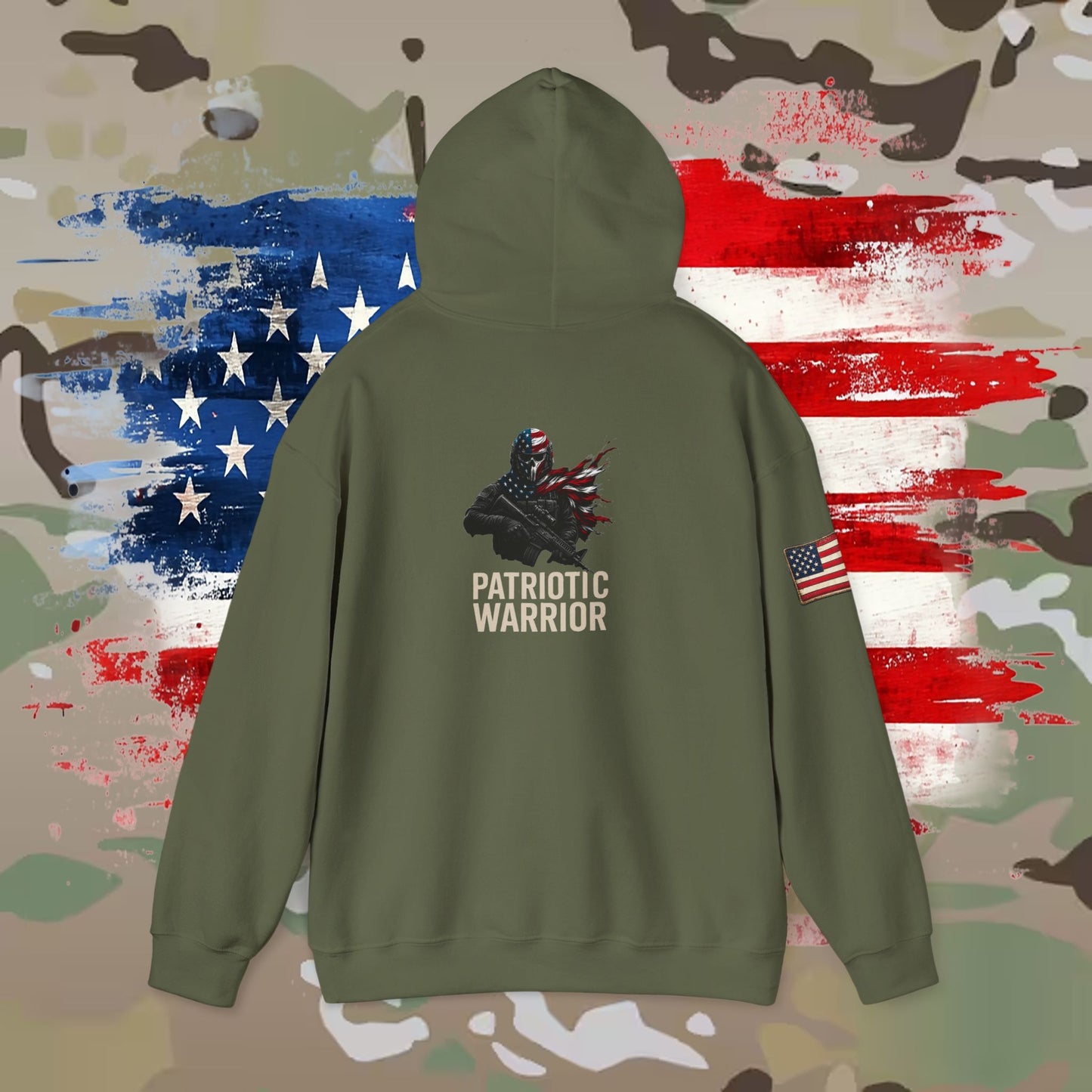 Reaper Tactical Patriotic Hoodie USA - for the loyal warfighter