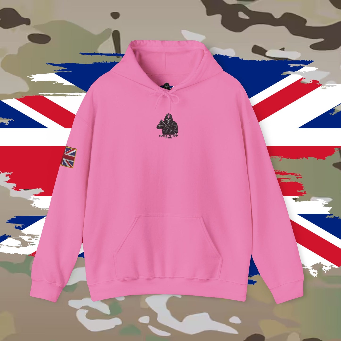 Reaper Tactical patriot Hoodie - UK - For the loyal war fighter or freedom fighter