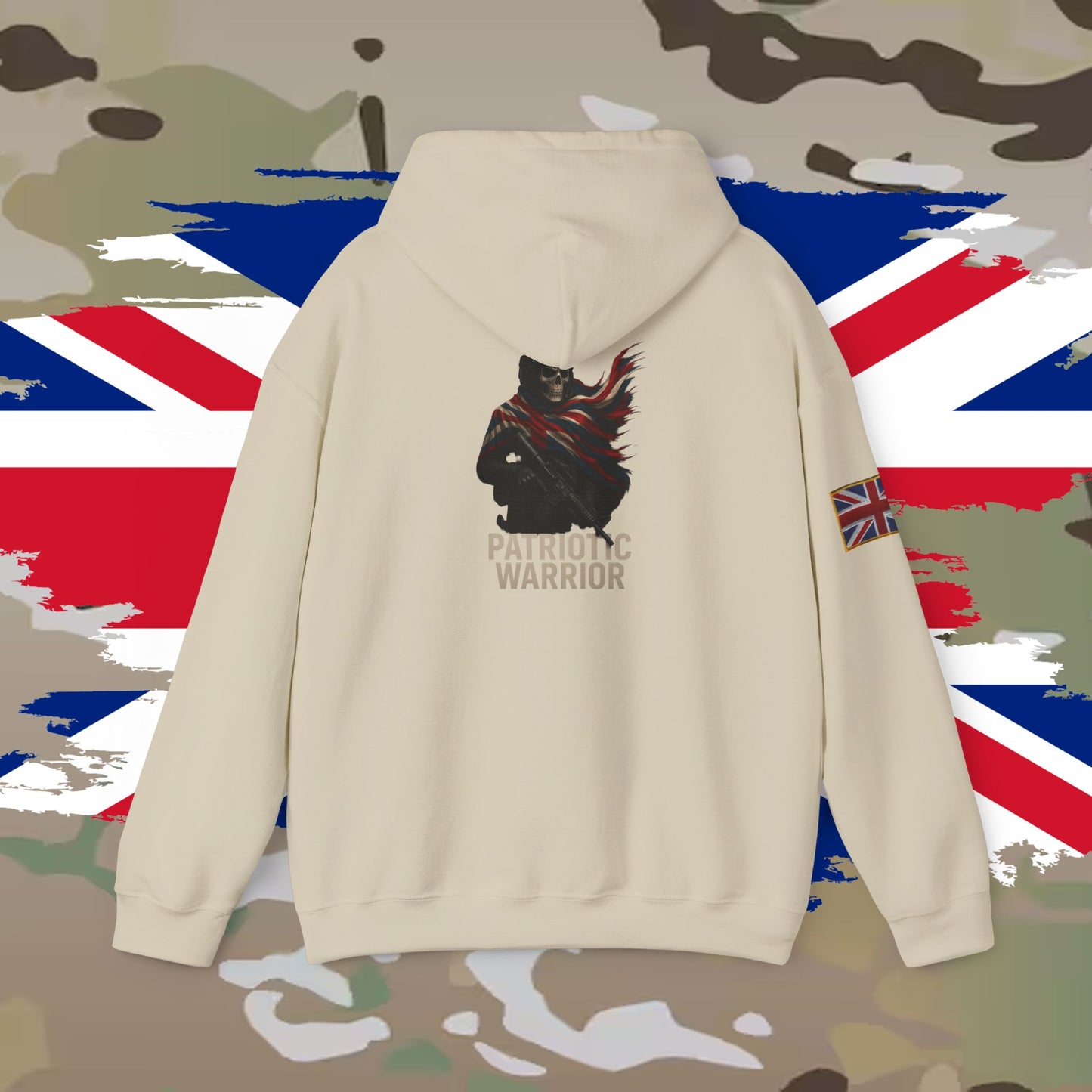 Reaper Tactical patriot Hoodie - UK - For the loyal war fighter or freedom fighter