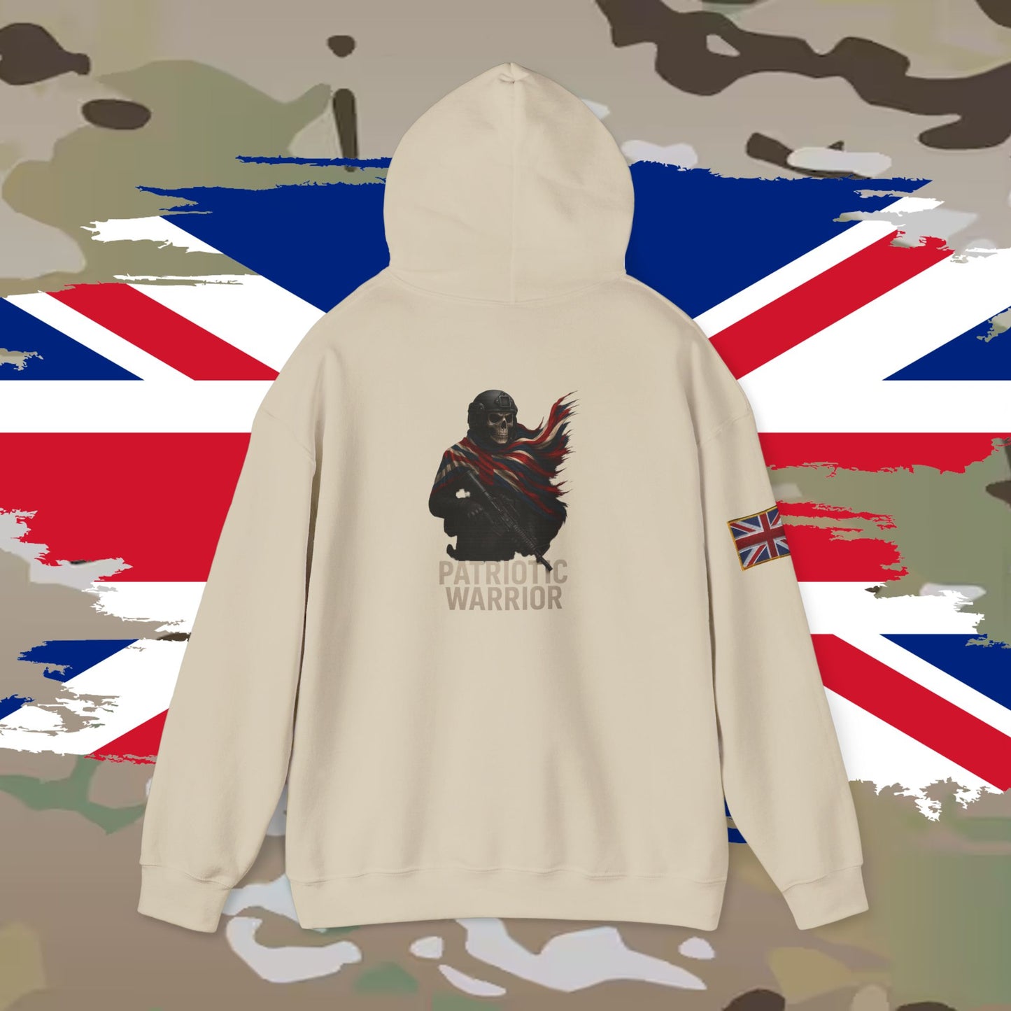 Reaper Tactical patriot Hoodie - UK - For the loyal war fighter or freedom fighter