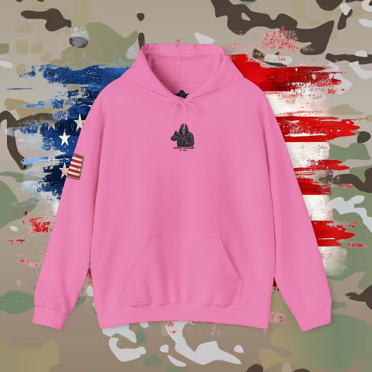 Reaper Tactical Patriotic Hoodie USA - for the loyal warfighter