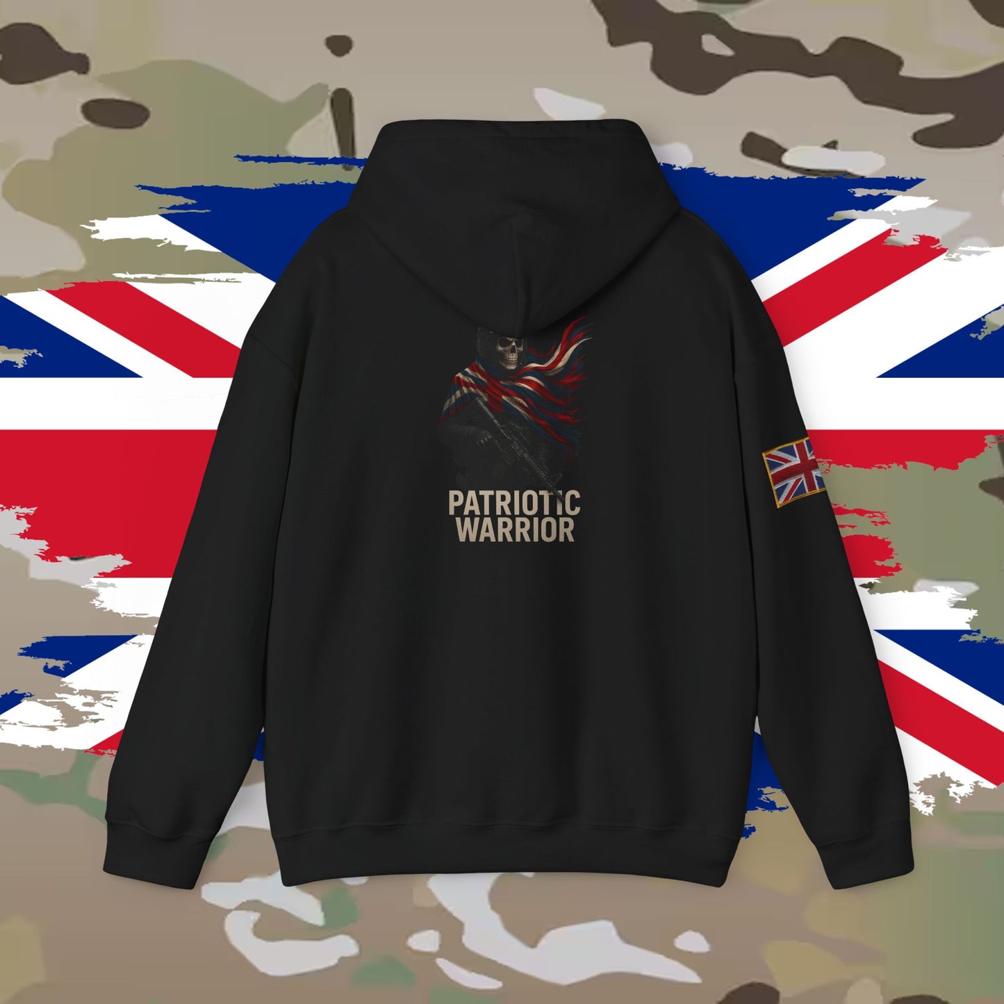 Reaper Tactical patriot Hoodie - UK - For the loyal war fighter or freedom fighter