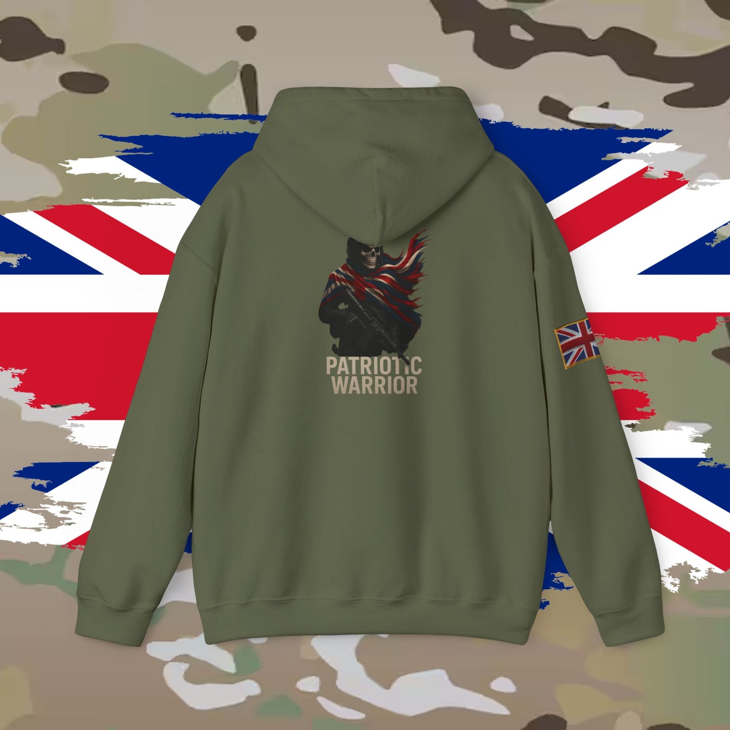 Reaper Tactical patriot Hoodie - UK - For the loyal war fighter or freedom fighter